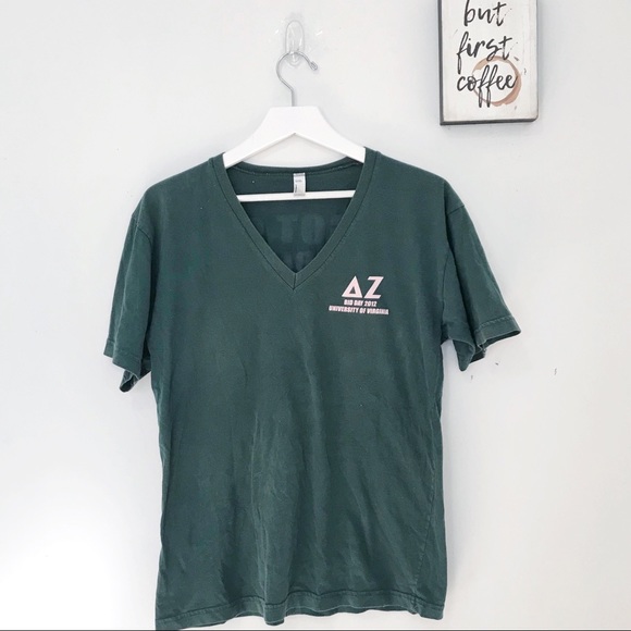 DELTA ZETA | V Neck Tee | 0149 - Picture 1 of 5